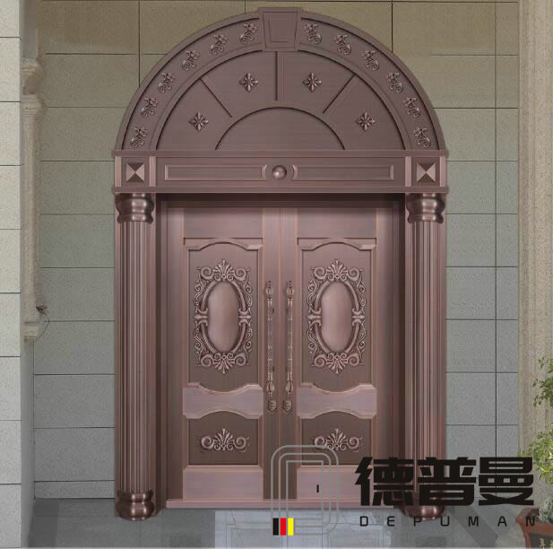 羅馬柱銅門(mén)